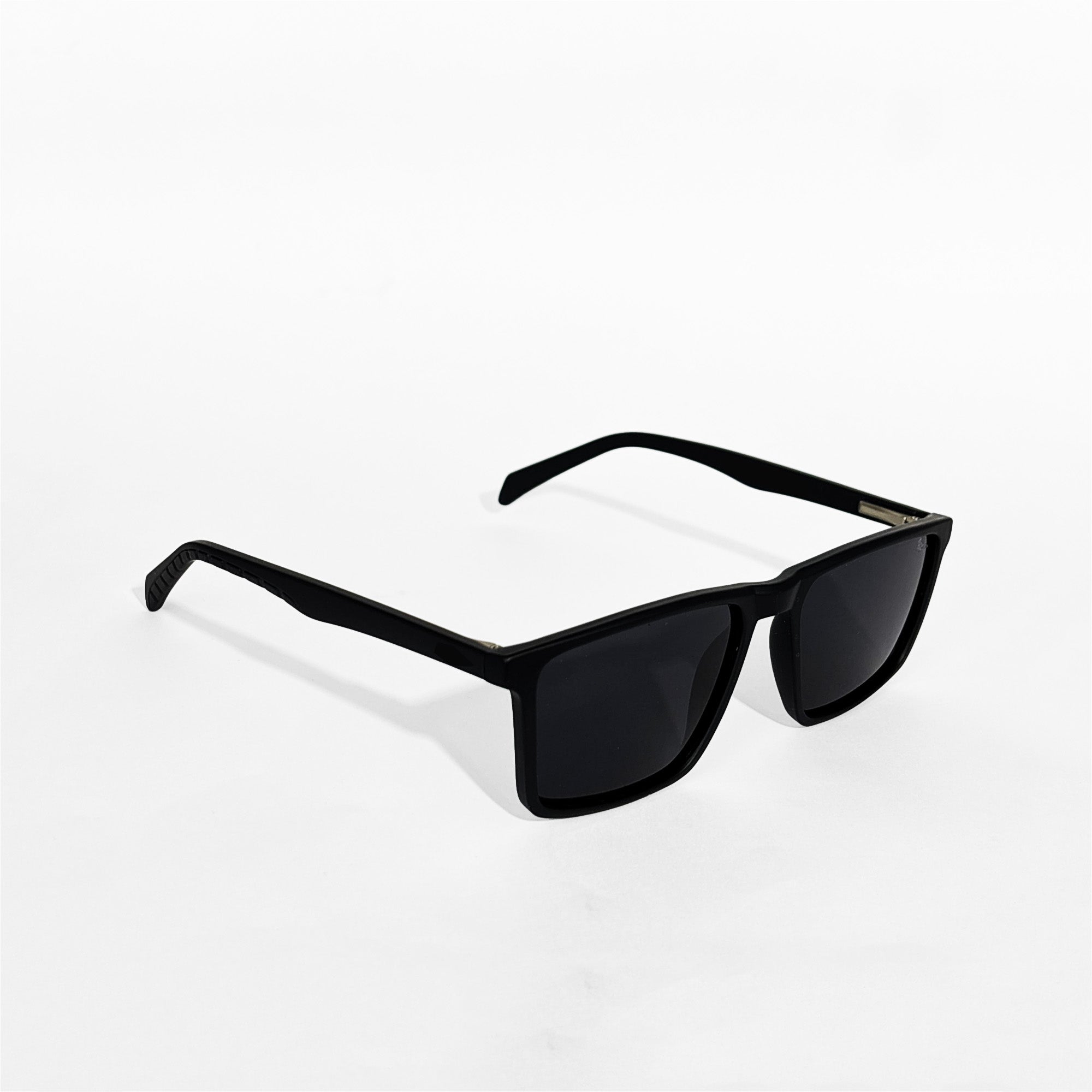 Aero Black Square Sunglasses