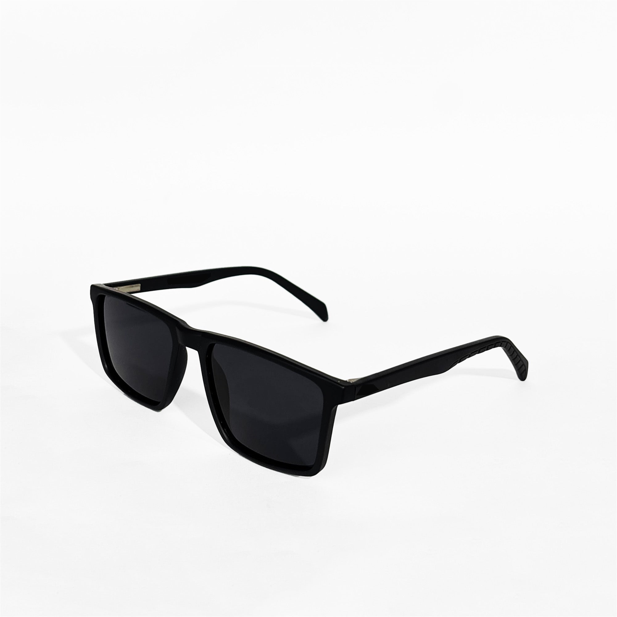 Aero Black Square Sunglasses