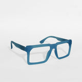Aero Blue Square Frame Glasses