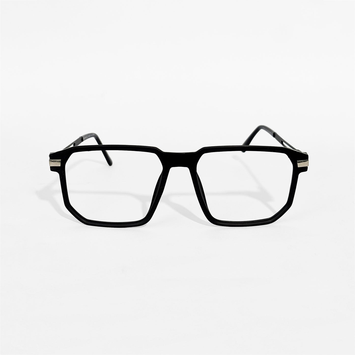 Black Edge Square Frame Glasses