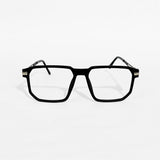 Black Edge Square Frame Glasses