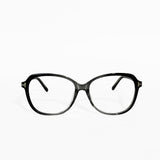 Black Transparent Cat Eye Frame Glasses