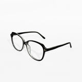 Black Transparent Cat Eye Frame Glasses