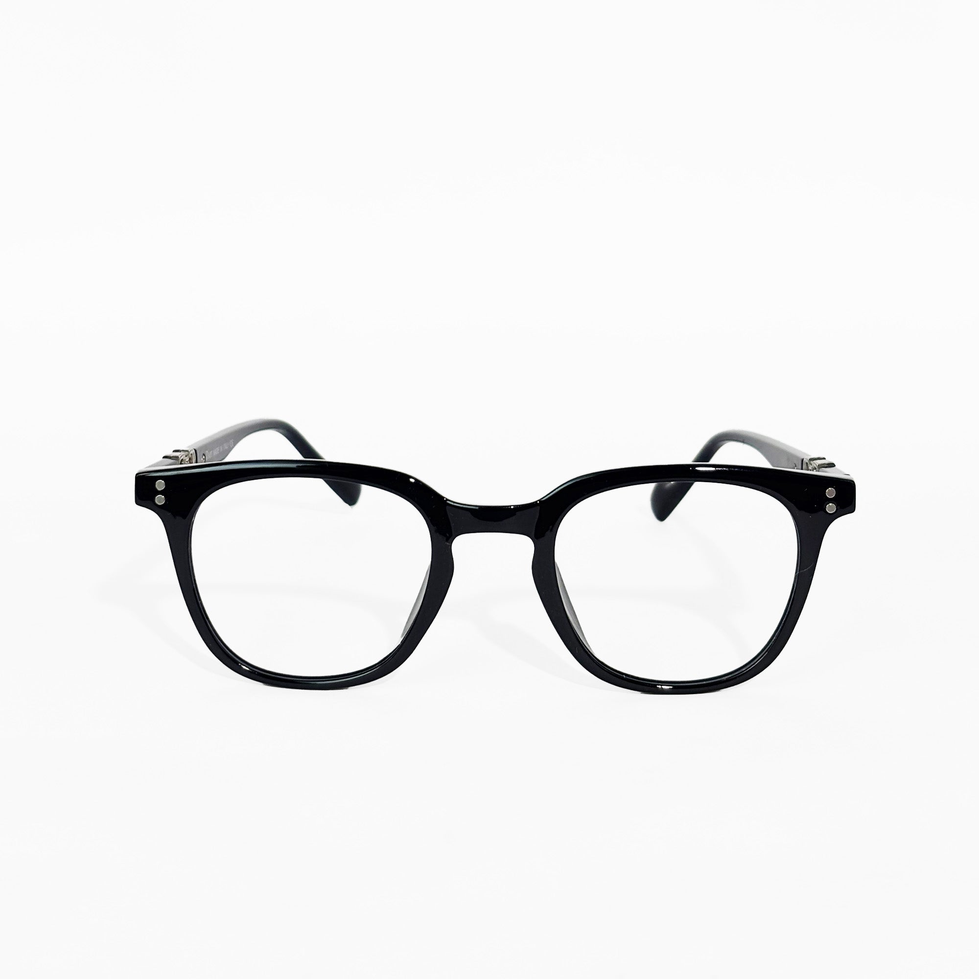 Black Classic Square Frame Eyeglasses