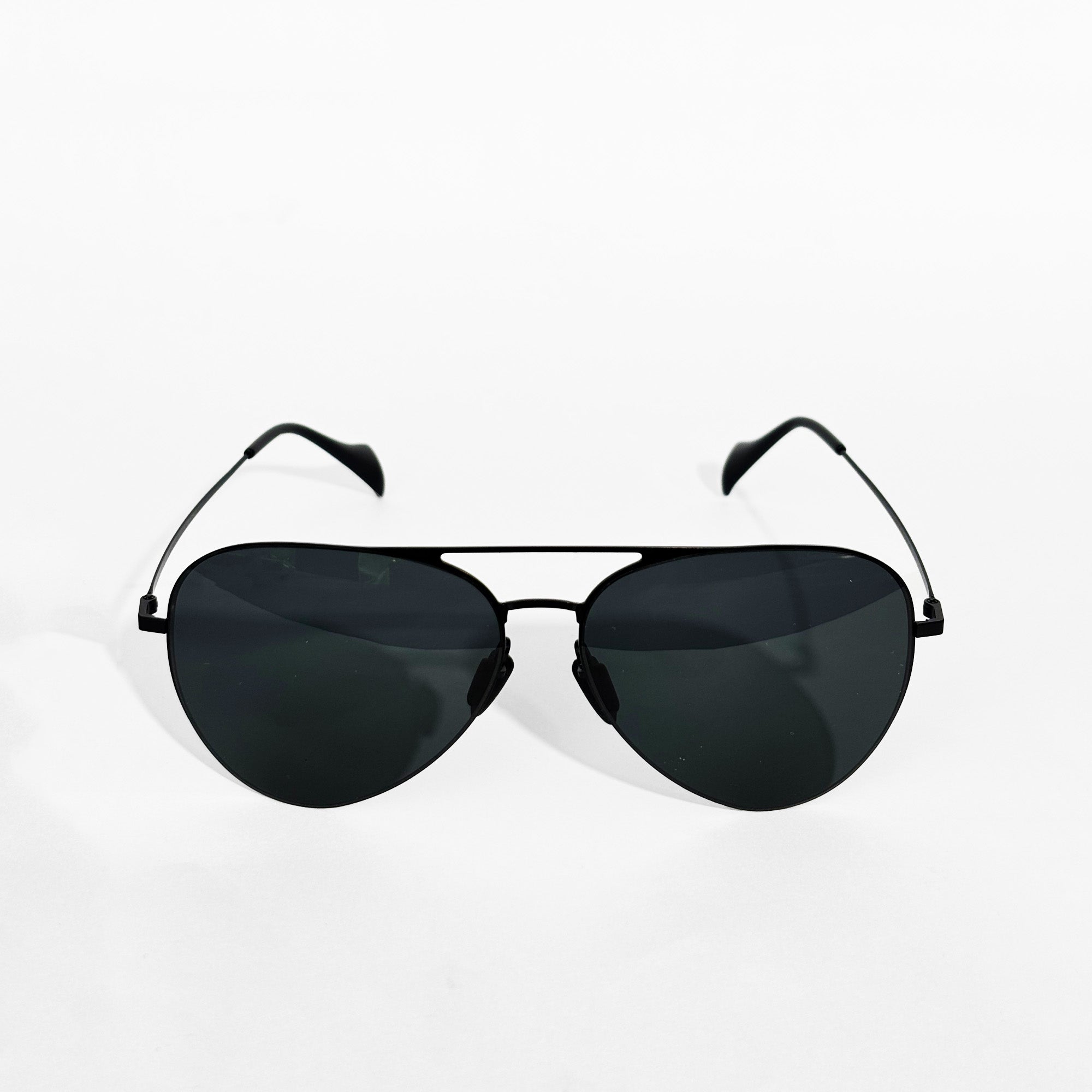 Aero Black Aviator Sunglasses