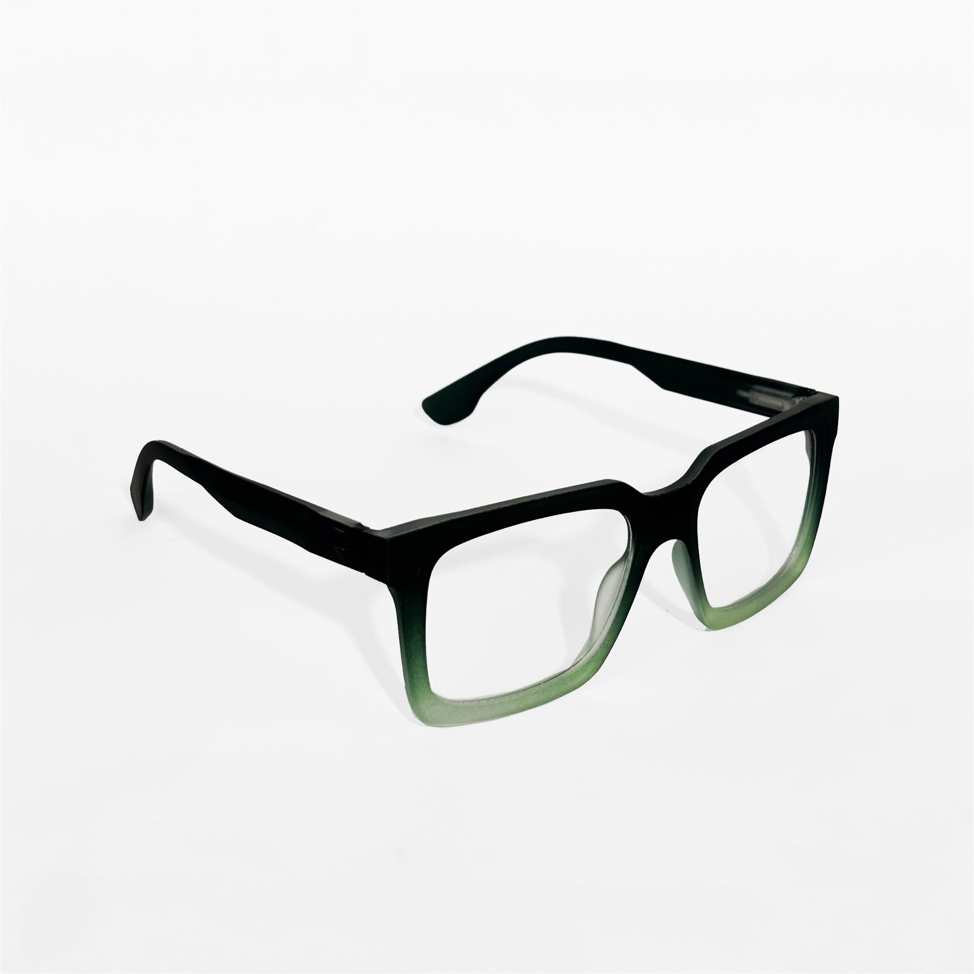 Black Gradient Square Frame Eyeglasses
