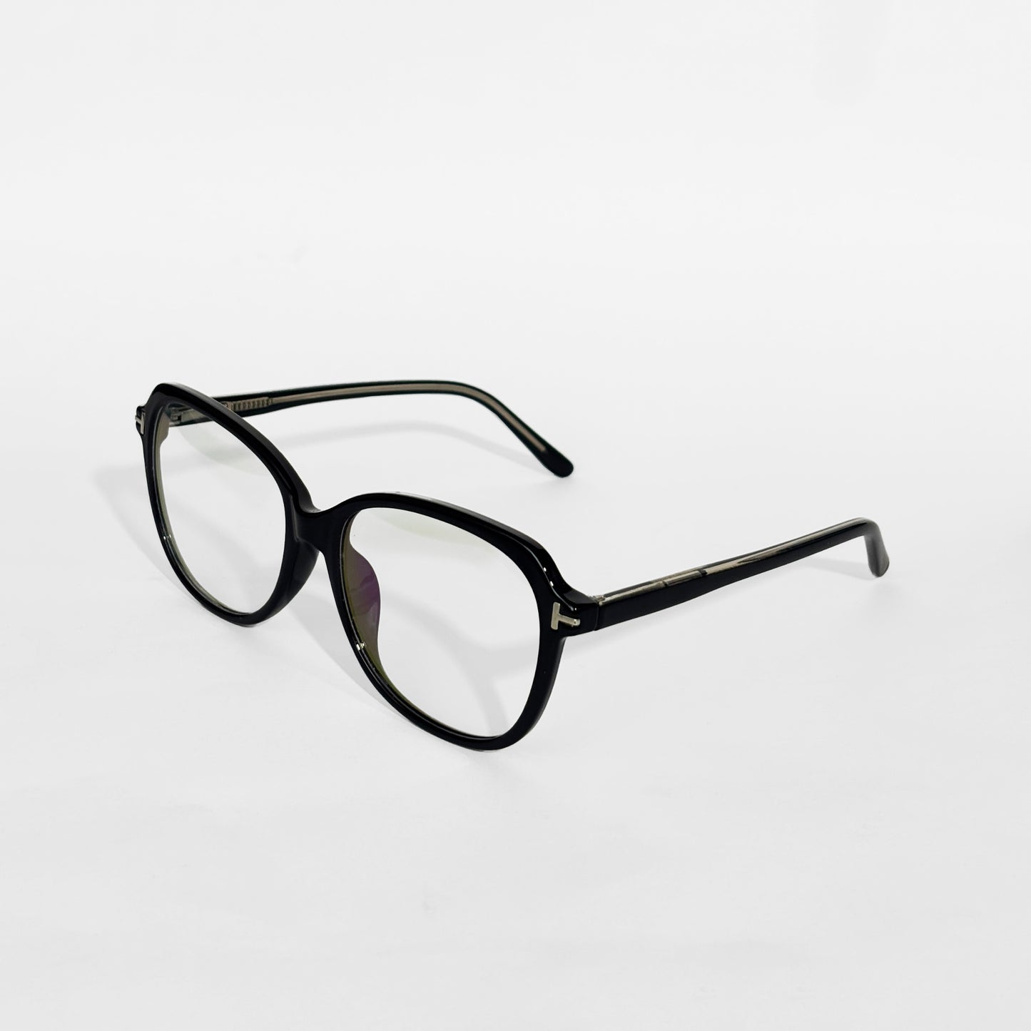 Classic Black Square Frame Eyewear