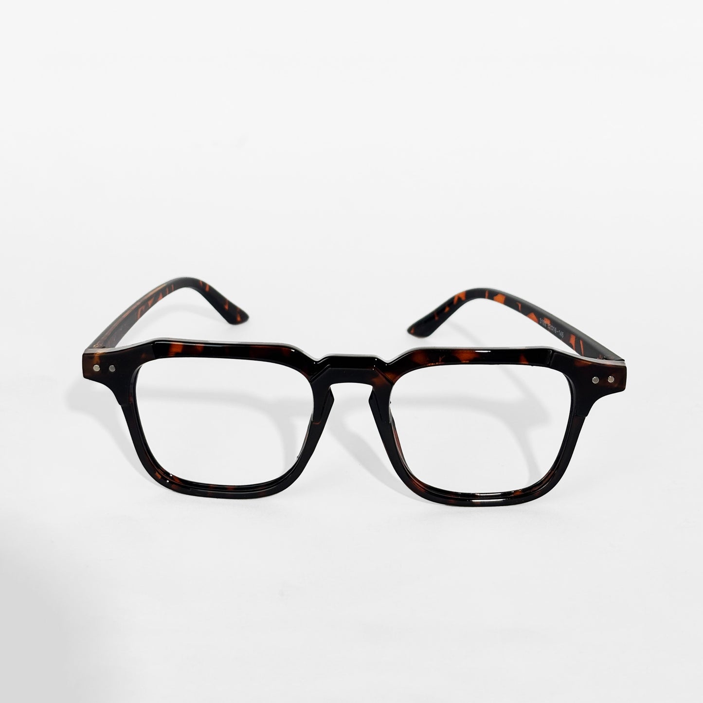 Tortoise Shell Premium Square Frame Eyewear