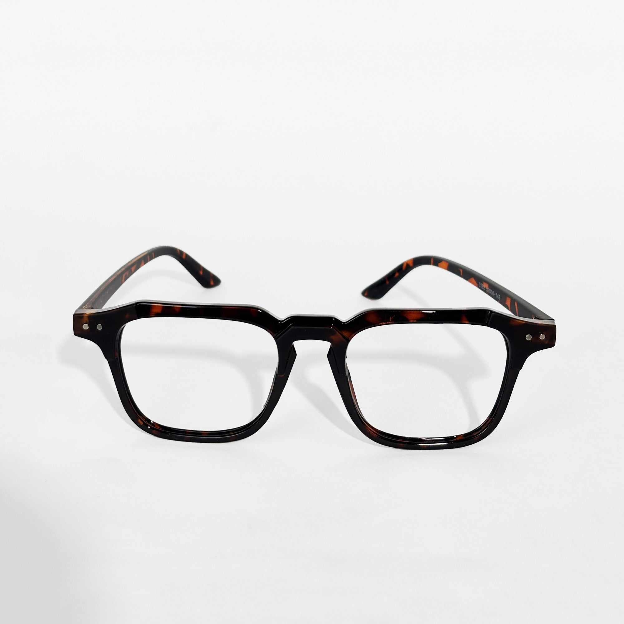 Tortoise Shell Premium Square Frame Eyewear