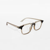 Crystal Dual-Tone Square Eyeglasses