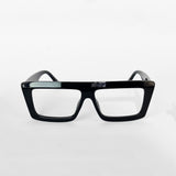 Urban Edge Rectangle Eyeglasses – Black
