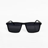 Aero Black Square Sunglasses