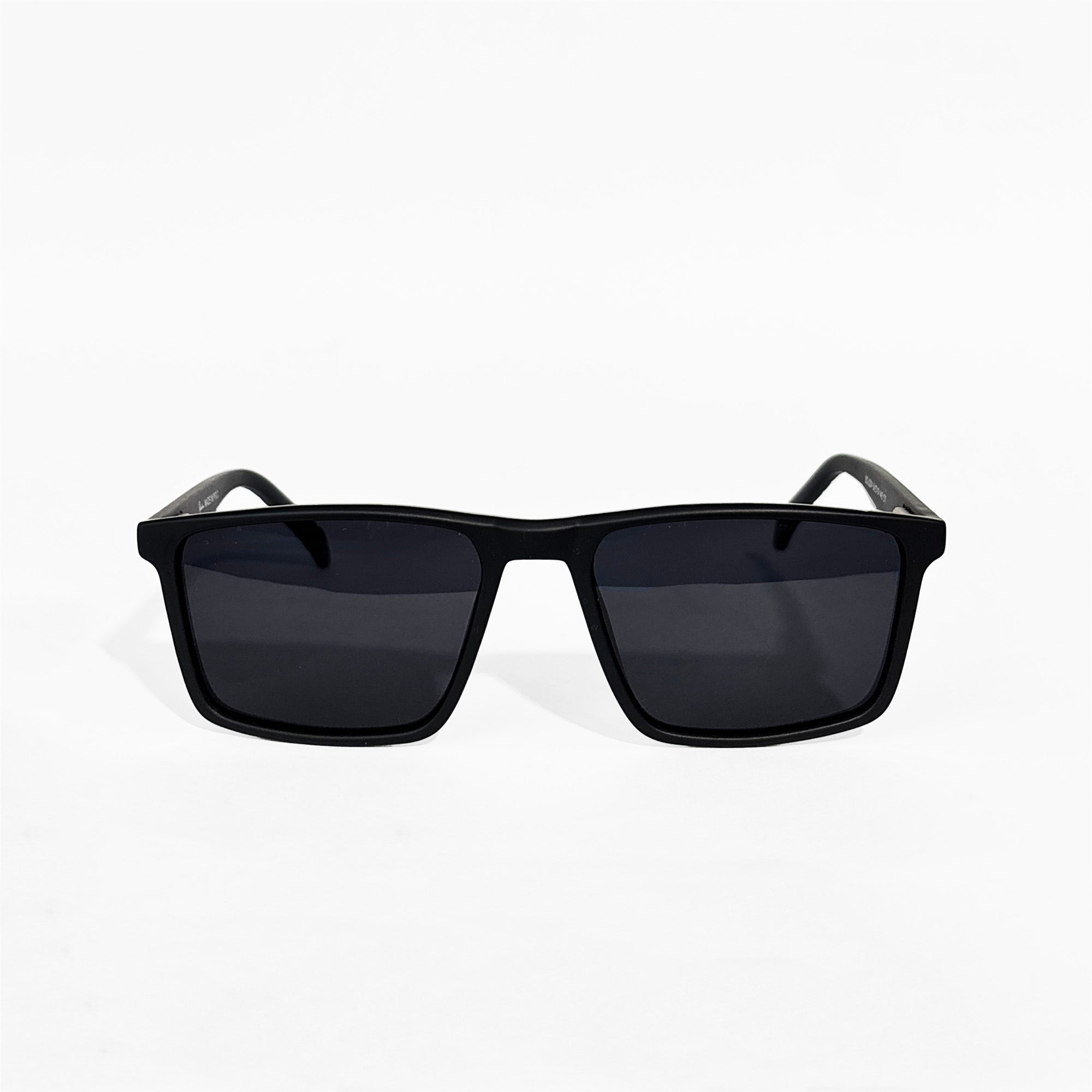 Aero Black Square Sunglasses