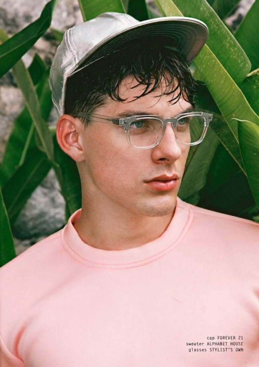 Crystal Arc Transparent Eyeglasses