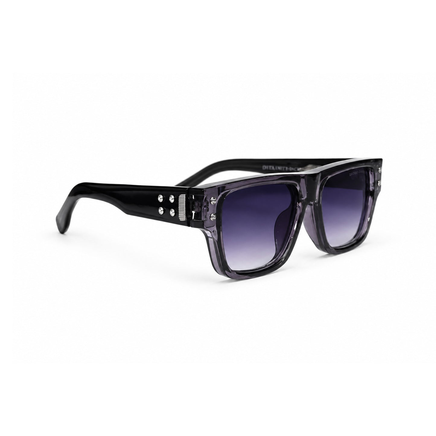 Shadow Violet Rivet Sunglasses