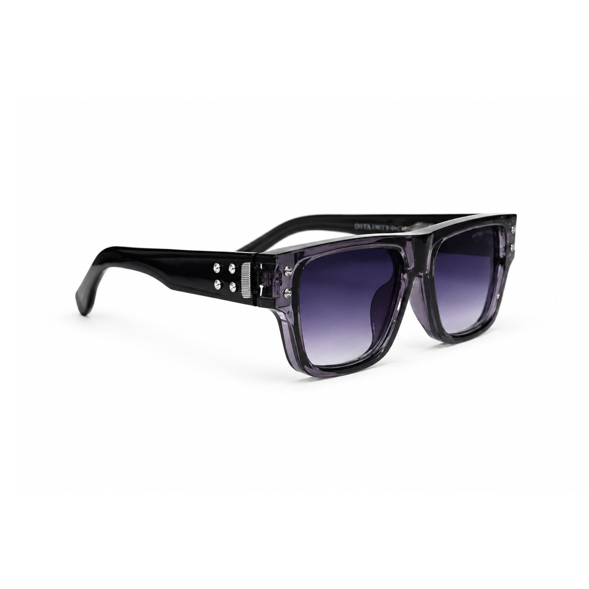 Shadow Violet Rivet Sunglasses