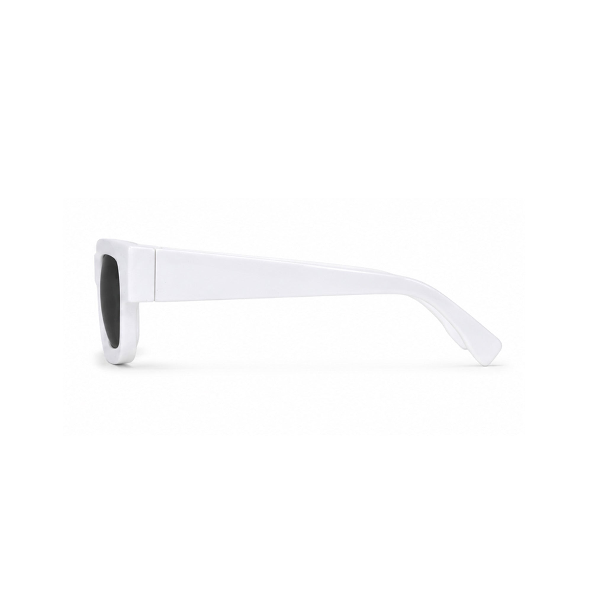 Classic White Square Sunglasses , UV400 Fashion Shades