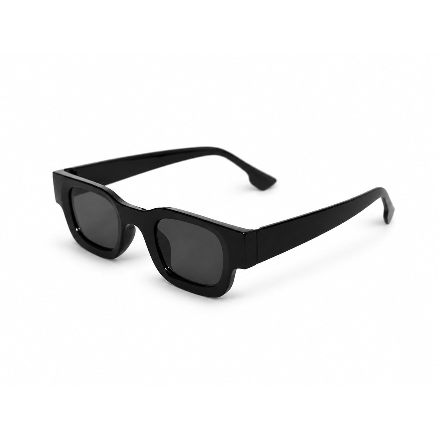 Midnight Bold Rectangular Sunglasses