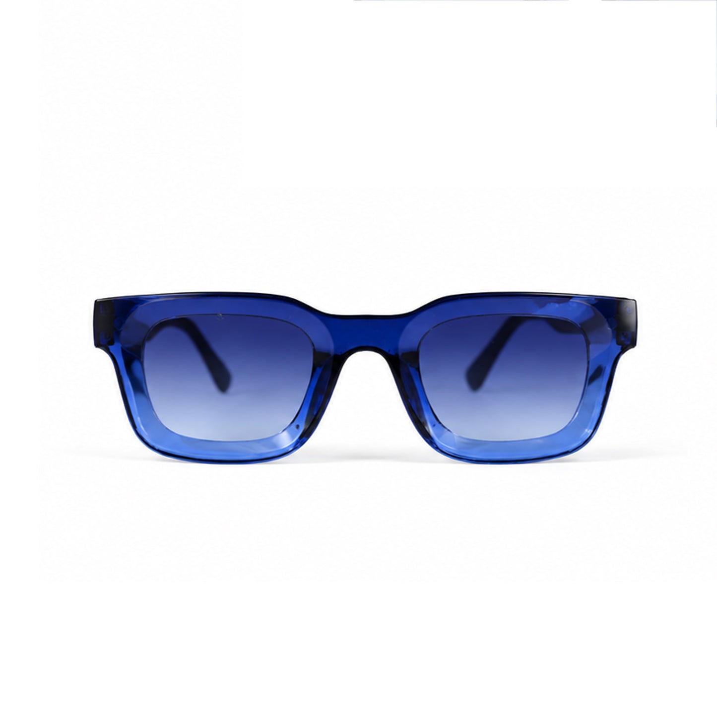 Royal Blue Square Gradient Sunglasses