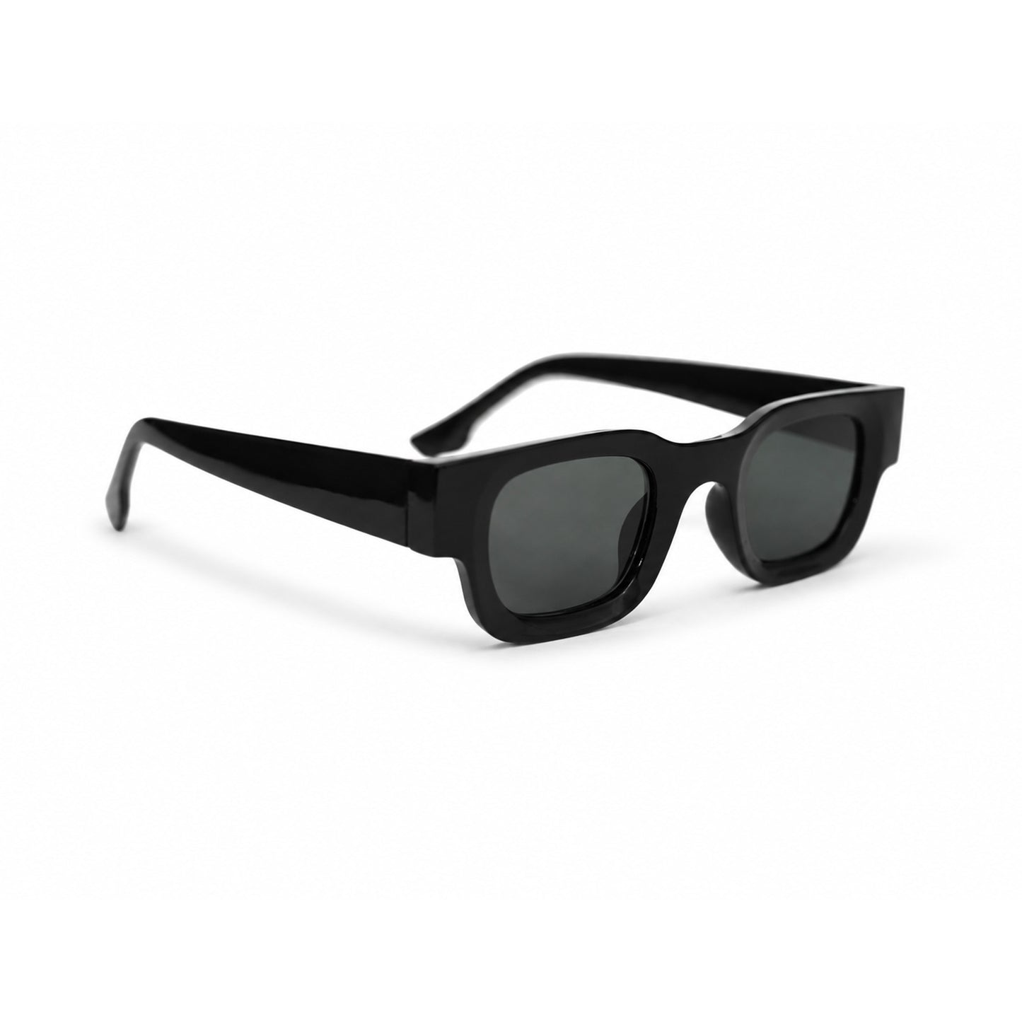 Midnight Bold Rectangular Sunglasses