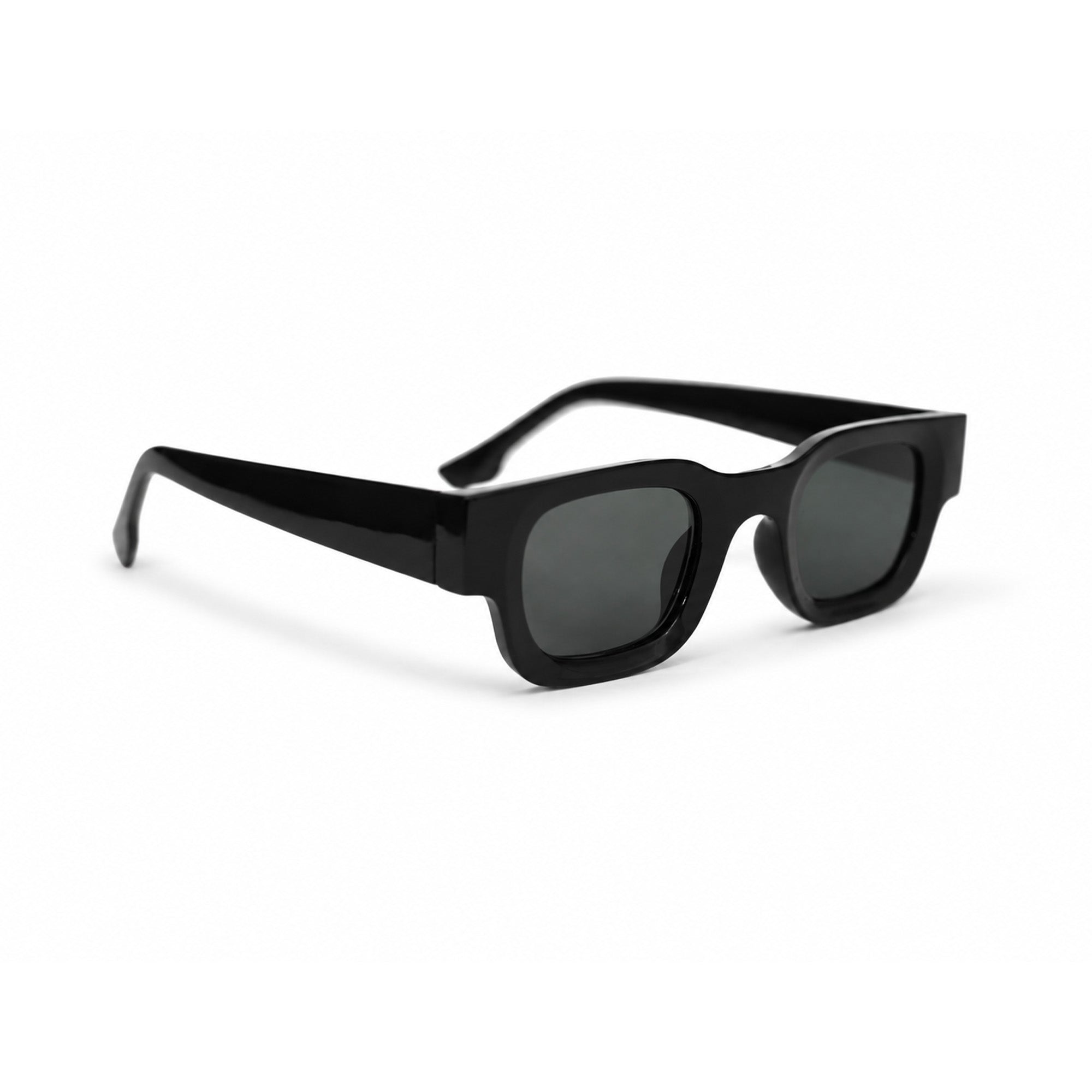 Midnight Bold Rectangular Sunglasses