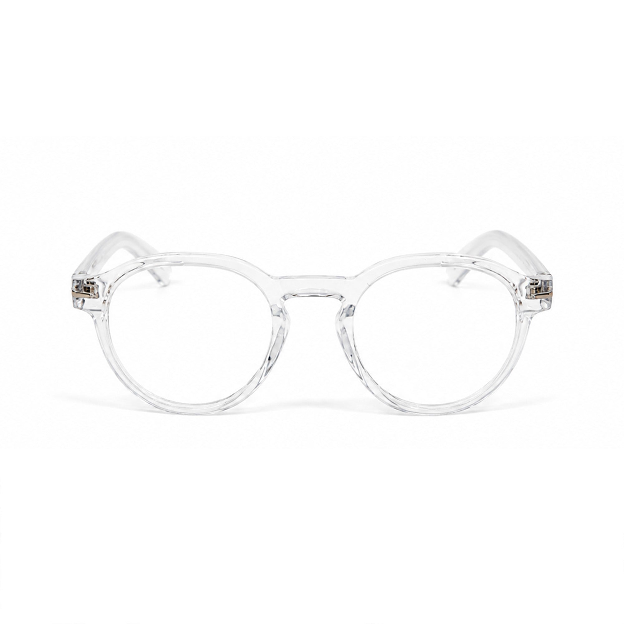 Aero Clear Round Frame Glasses