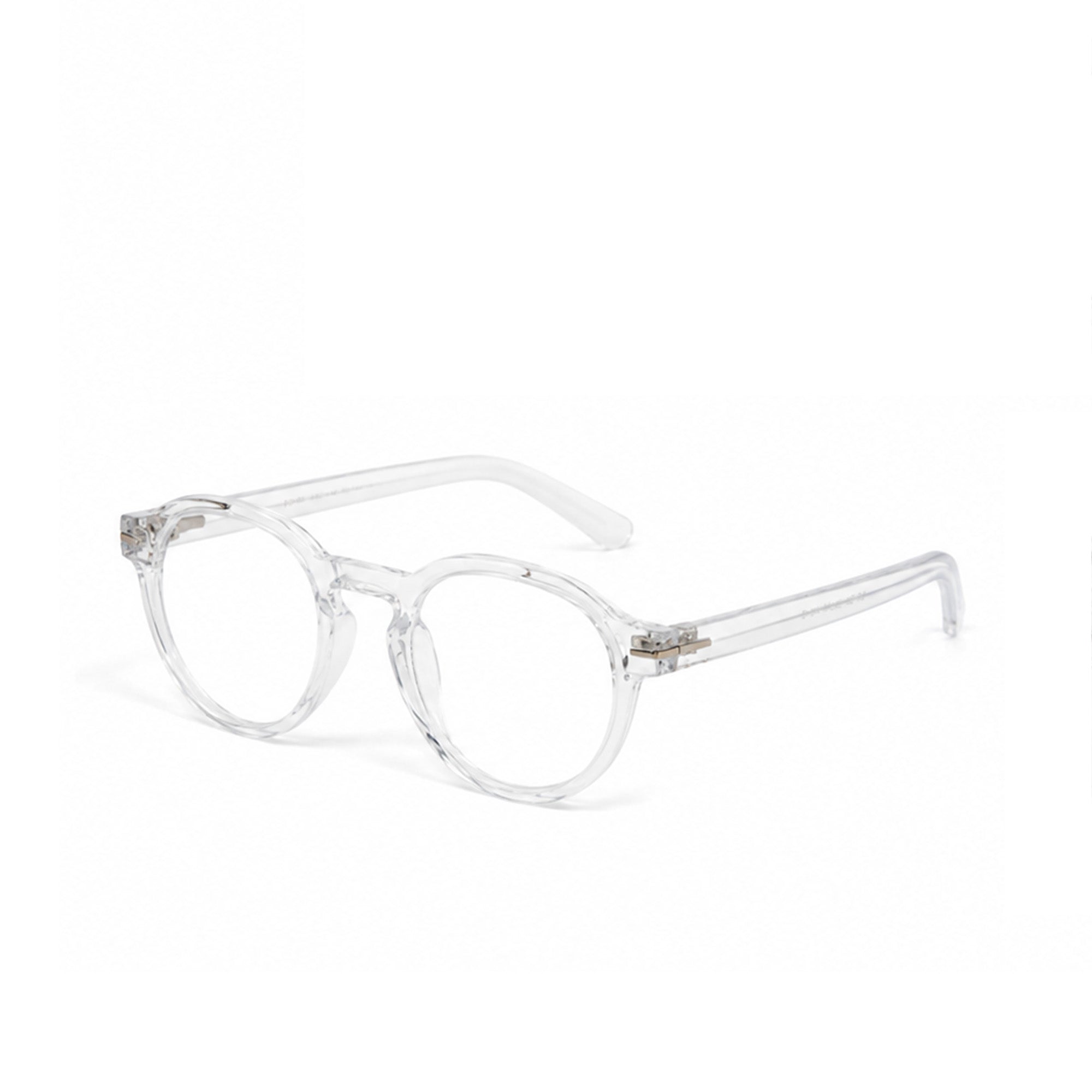 Aero Clear Round Frame Glasses