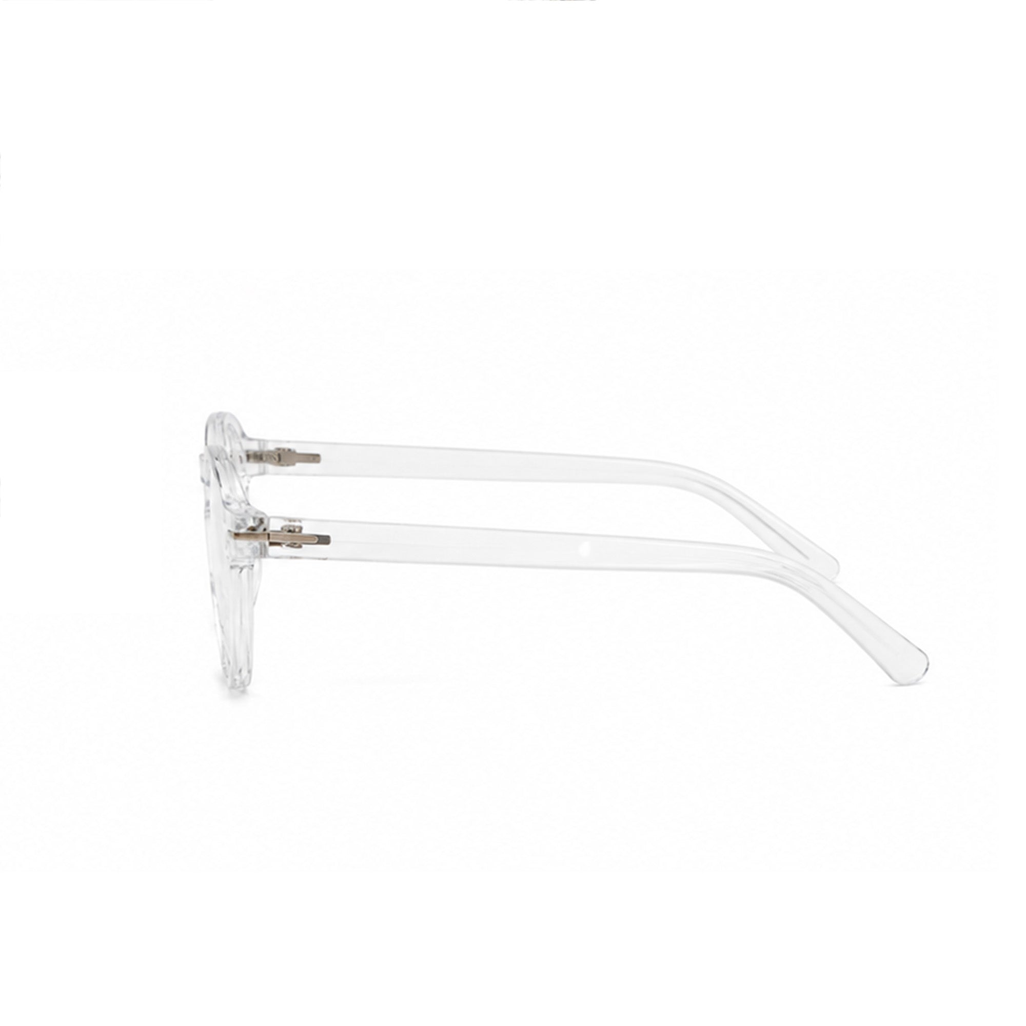 Aero Clear Round Frame Glasses